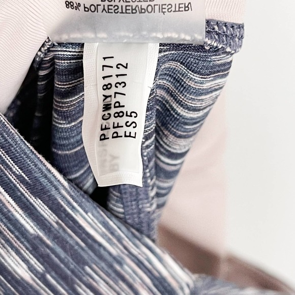 Calvin Klein Performance Spacedye Ombre High Waist Leggings Blue Evening Sand S - Picture 9 of 11